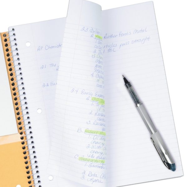 Five Star 5 Subject College Ruled Wirebound Notebook, 11″ x 8 1/2″ - Image 2